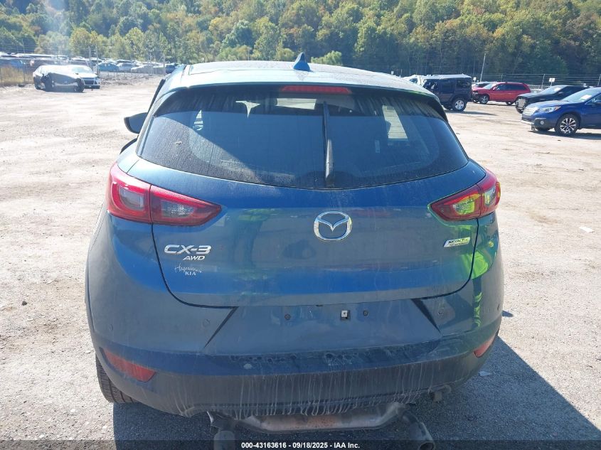 2019 Mazda Cx-3 Touring VIN: JM1DKFC77K1419340 Lot: 43163616