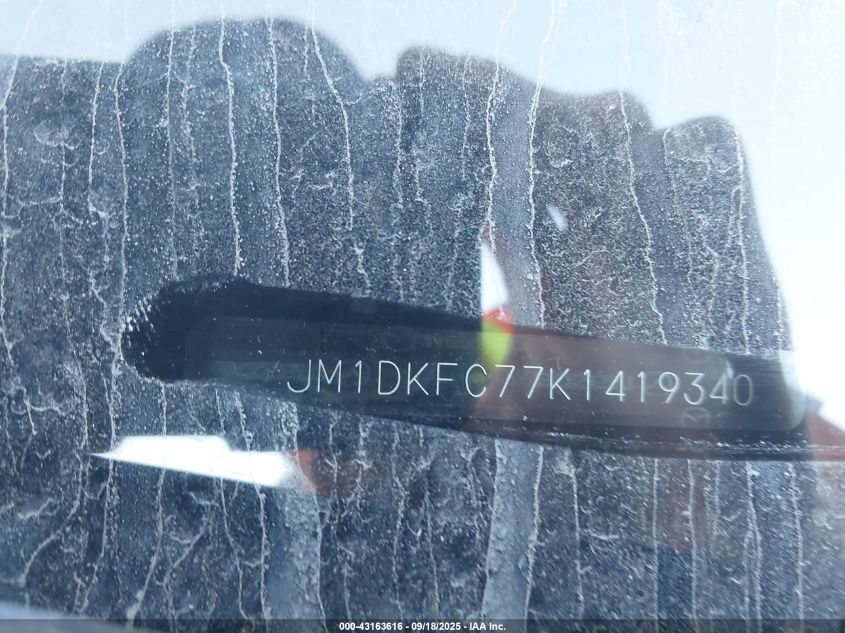 2019 Mazda Cx-3 Touring VIN: JM1DKFC77K1419340 Lot: 43163616