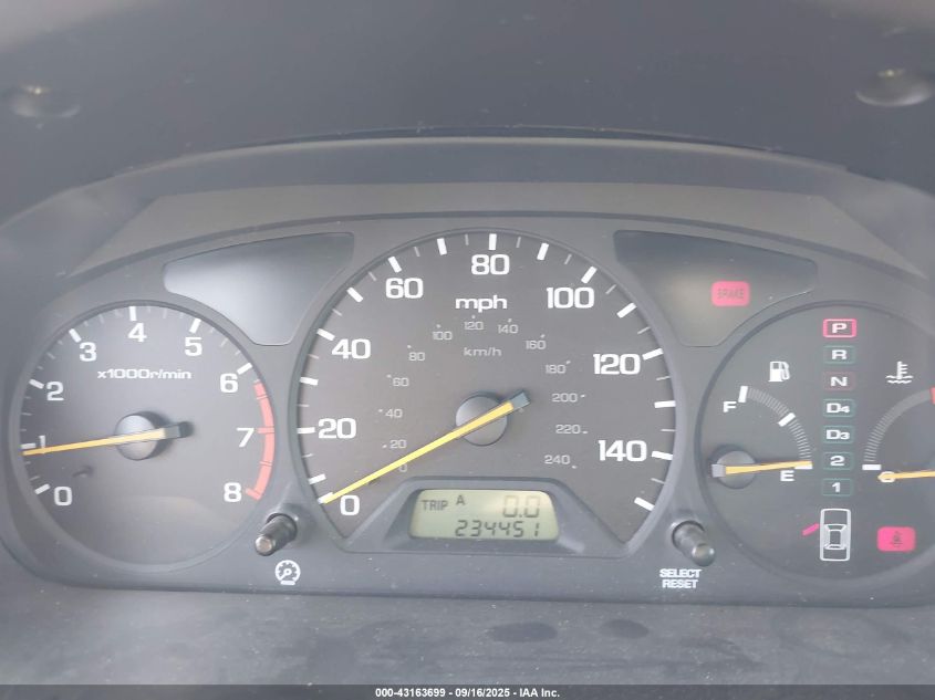 2001 Honda Accord 3.0 Ex VIN: 1HGCG16551A020436 Lot: 43163699