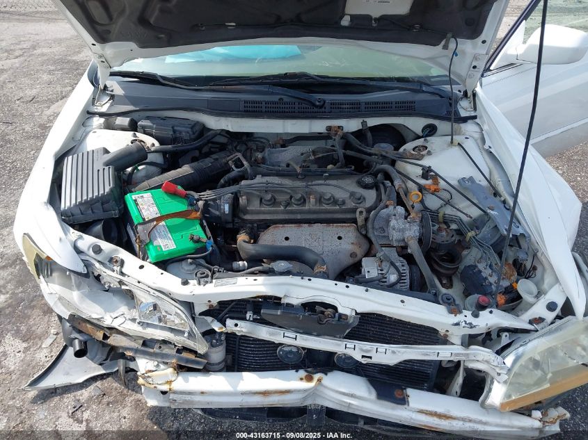 2000 Honda Accord 2.3 Ex VIN: JHMCG5652YC039951 Lot: 43163715