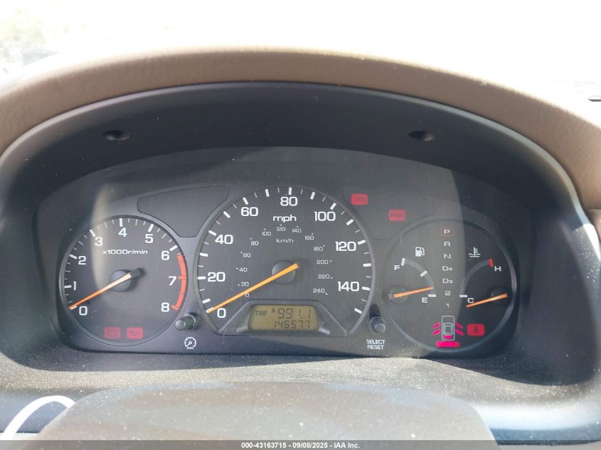 2000 Honda Accord 2.3 Ex VIN: JHMCG5652YC039951 Lot: 43163715