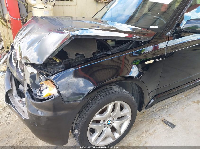 2006 BMW X3 3.0I VIN: WBXPA934X6WG85988 Lot: 43163769