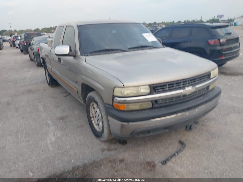 2GCEC19T121118405 2002 Chevrolet Silverado 1500 Ls auction photo 1