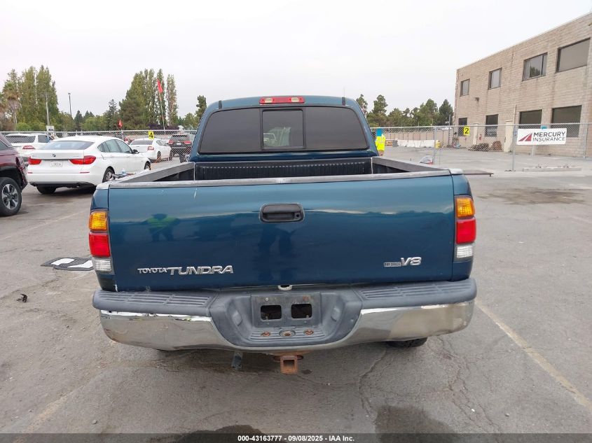 2003 Toyota Tundra Sr5 V8 VIN: 5TBRT34153S419247 Lot: 43163777