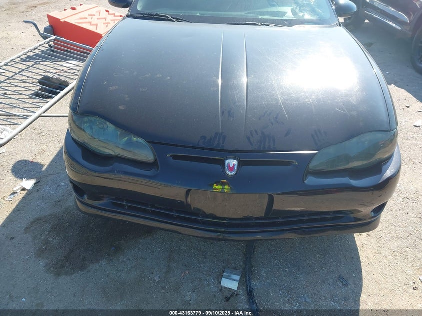 2001 Chevrolet Monte Carlo Ss VIN: 2G1WX15K819293622 Lot: 43163779