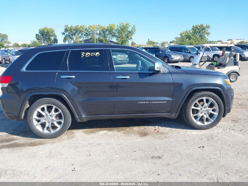 2015 Jeep Grand Cherokee Overland VIN: 1C4RJFCG3FC671802 Lot: 43163808