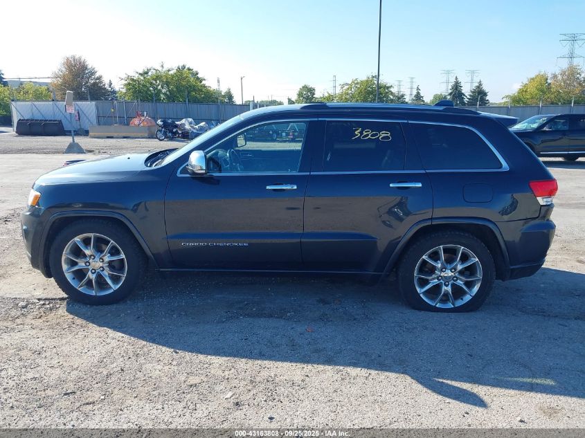 2015 Jeep Grand Cherokee Overland VIN: 1C4RJFCG3FC671802 Lot: 43163808
