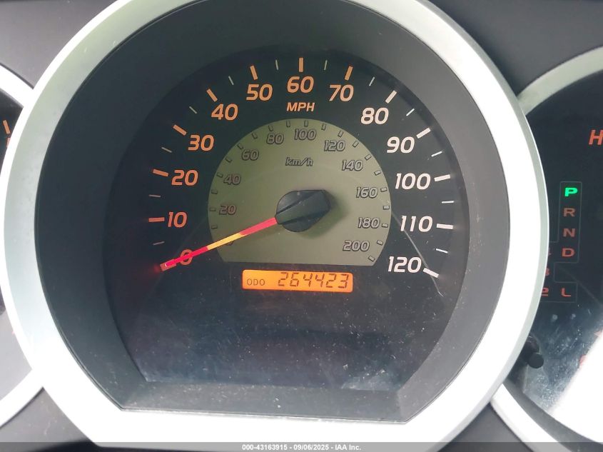 2009 Toyota Tacoma Prerunner V6 VIN: 3TMJU62N39M086032 Lot: 43163915