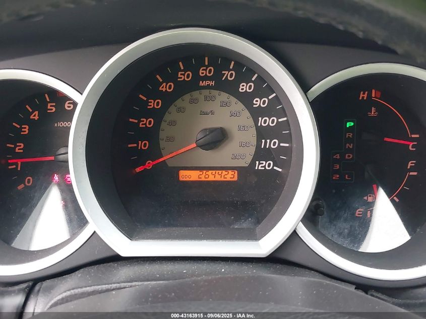 2009 Toyota Tacoma Prerunner V6 VIN: 3TMJU62N39M086032 Lot: 43163915