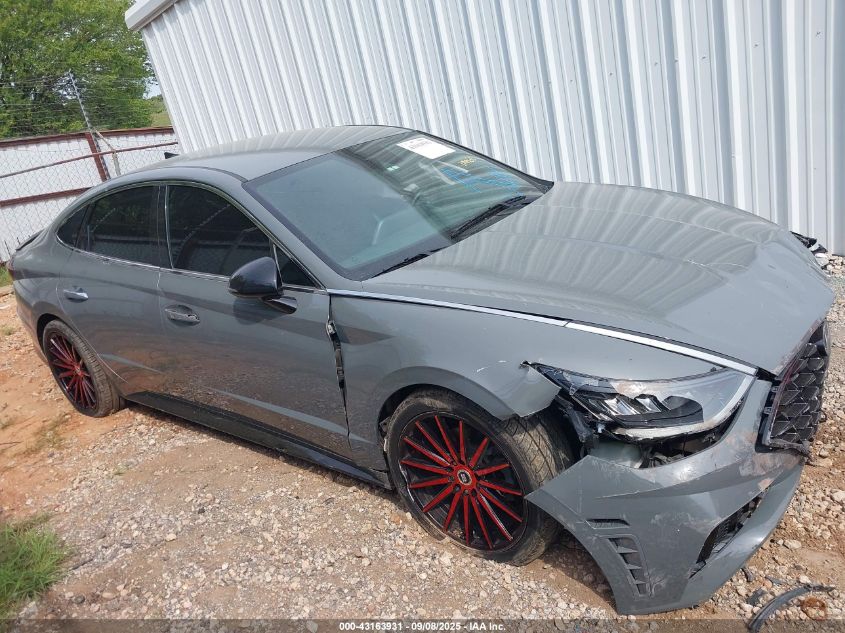 2021 Hyundai Sonata Sel Plus VIN: 5NPEJ4J21MH068147 Lot: 43163931