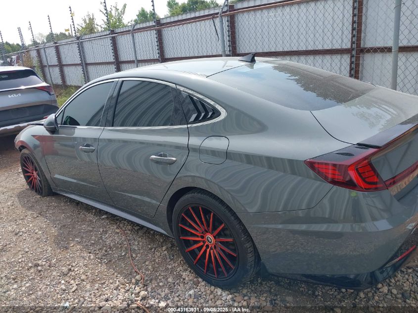 2021 Hyundai Sonata Sel Plus VIN: 5NPEJ4J21MH068147 Lot: 43163931