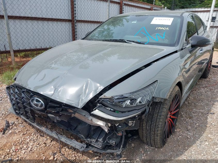 2021 Hyundai Sonata Sel Plus VIN: 5NPEJ4J21MH068147 Lot: 43163931