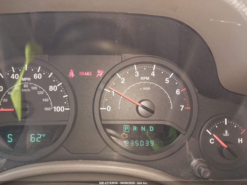 2007 Jeep Wrangler Unlimited X VIN: 1J4GA39127L119423 Lot: 43163938