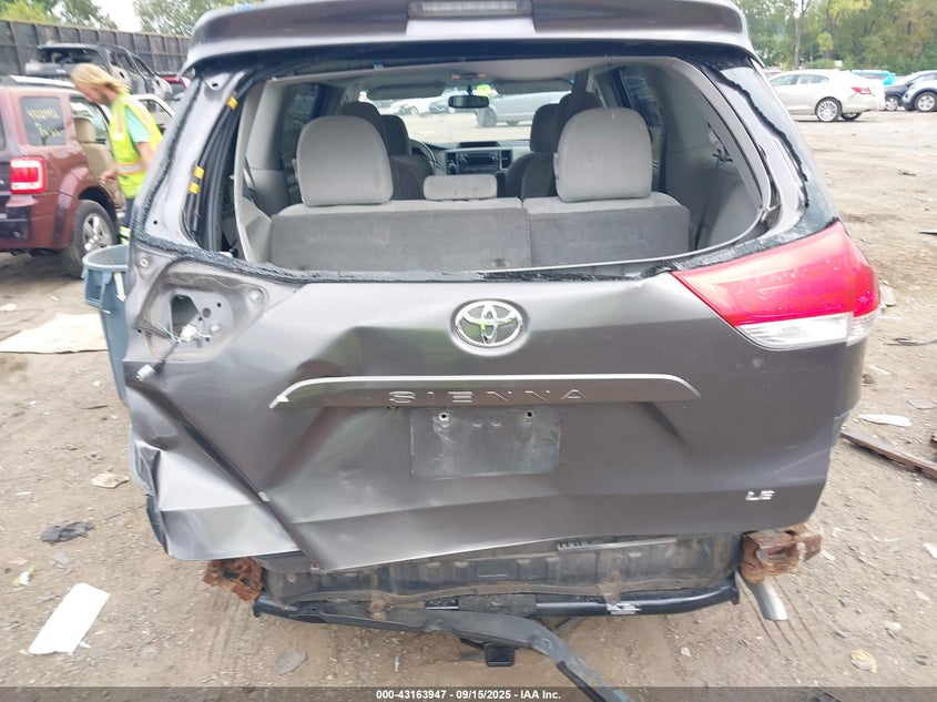 2011 Toyota Sienna Le V6 VIN: 5TDKK3DC8BS096632 Lot: 43163947