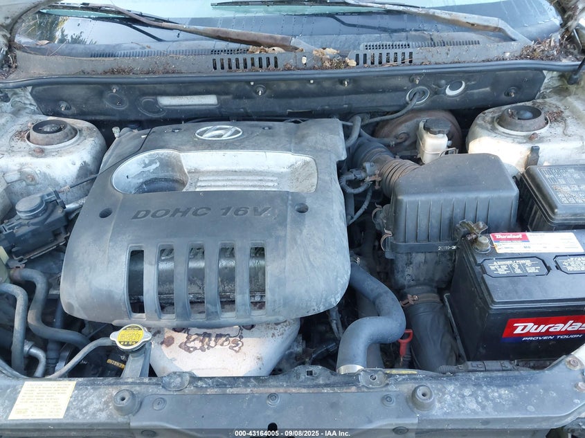 2004 Hyundai Santa Fe VIN: KM8SB12B54U787982 Lot: 43164005