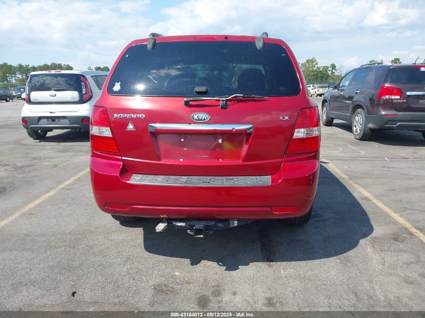 2008 Kia Sorento Lx VIN: KNDJC735585861247 Lot: 43164013