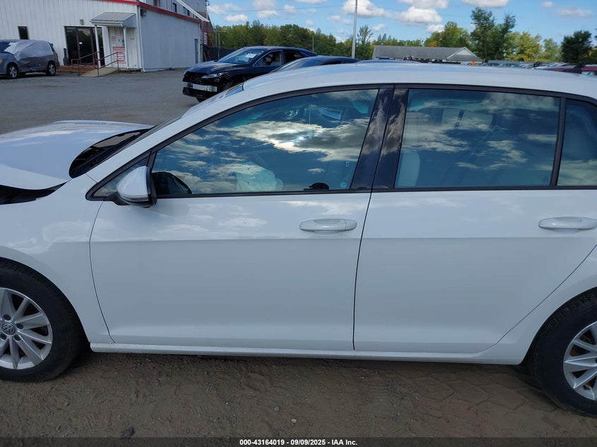 2016 Volkswagen Golf Tsi S 4-Door VIN: 3VW217AU1GM023274 Lot: 43164019