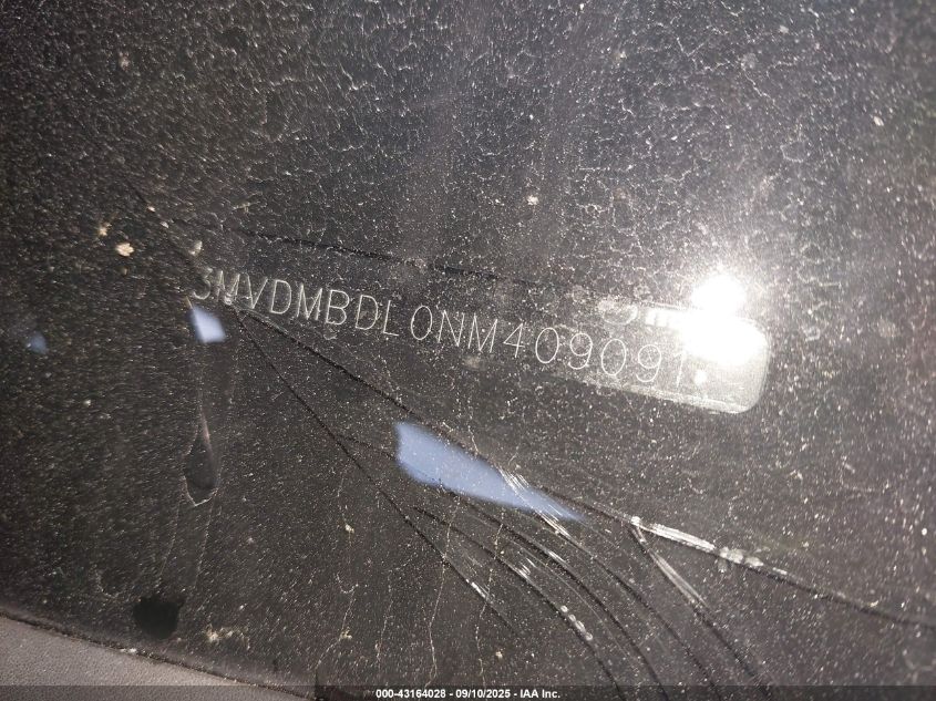 2022 Mazda Cx-30 Premium VIN: 3MVDMBDL0NM409091 Lot: 43164028