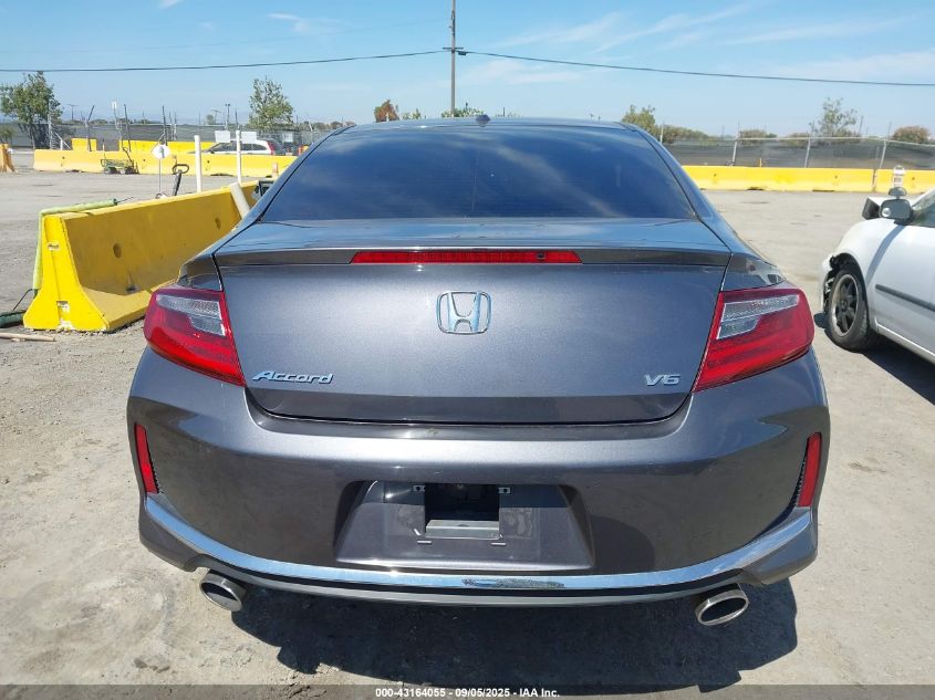 2017 Honda Accord Ex-L V6 VIN: 1HGCT2B87HA006100 Lot: 43164055
