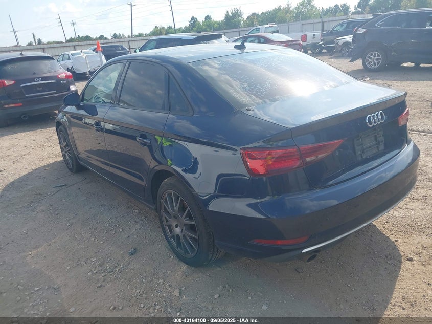 Vin: waub8gff5h1056556, lot: 43658470, audi a3 2.0t premium 20173