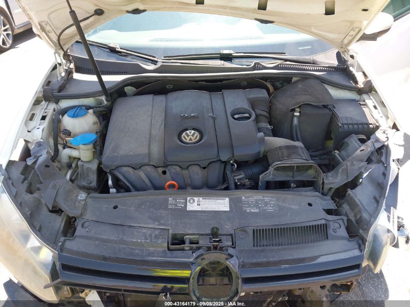 2011 Volkswagen Golf 2.5L 2-Door VIN: WVWBA7AJ0BW062679 Lot: 43164179