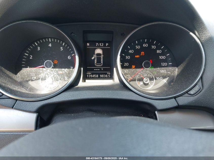 2011 Volkswagen Golf 2.5L 2-Door VIN: WVWBA7AJ0BW062679 Lot: 43164179