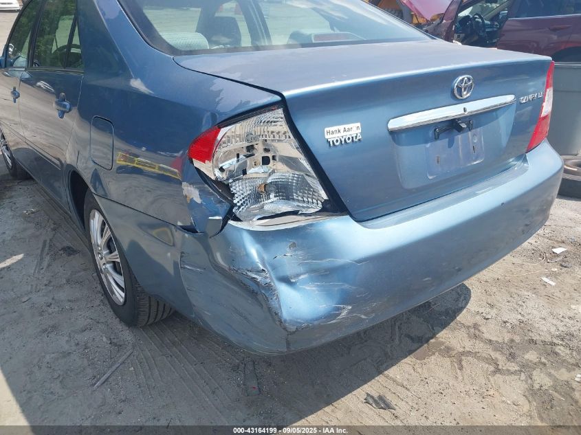 2004 Toyota Camry Le VIN: 4T1BE32K64U820992 Lot: 43164199