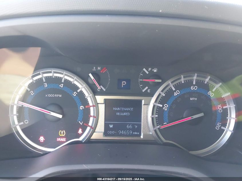 2017 Toyota 4Runner Sr5 Premium VIN: JTEBU5JR2H5478325 Lot: 43164217