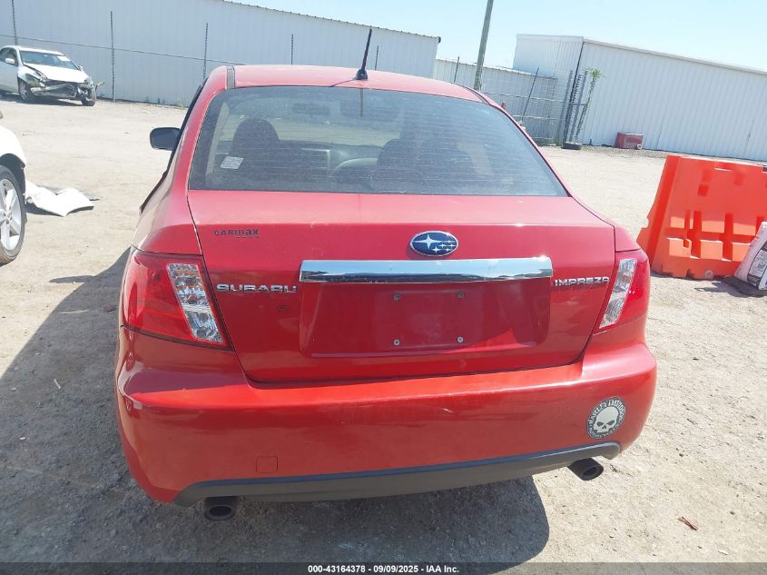 2009 Subaru Impreza 2.5I VIN: JF1GE61629H508495 Lot: 43164378