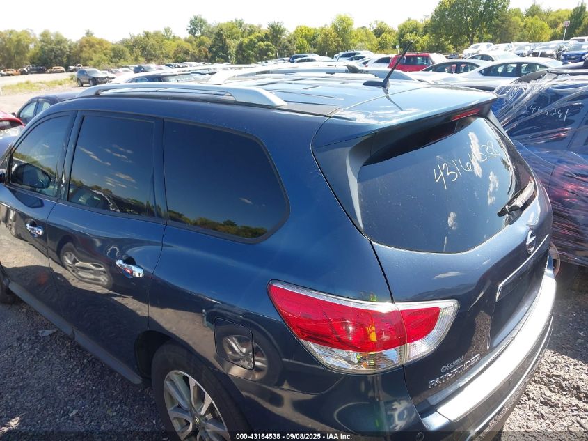 2016 Nissan Pathfinder Sv VIN: 5N1AR2MM8GC628394 Lot: 43164538