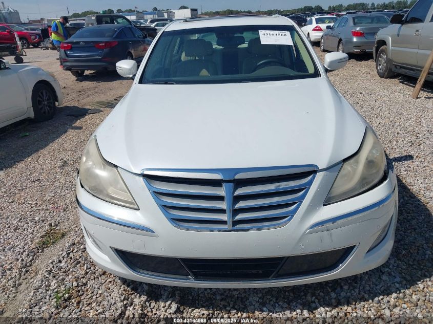 2012 Hyundai Genesis 3.8 VIN: KMHGC4DD7CU184131 Lot: 43164568