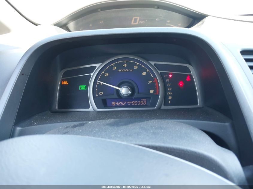 2008 Honda Civic Ex VIN: 2HGFA16898H534701 Lot: 43164782