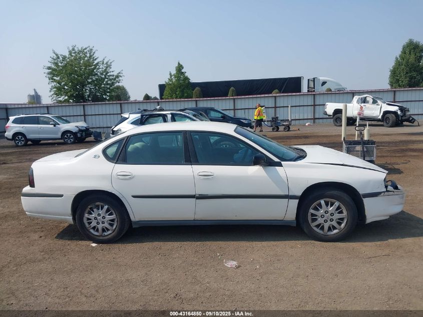 2005 Chevrolet Impala VIN: 2G1WF52EX59339143 Lot: 43164850