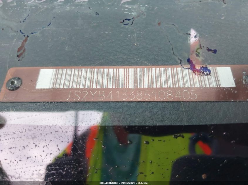 2008 Suzuki Sx4 Convenience/Touring VIN: JS2YB413385108405 Lot: 43164866