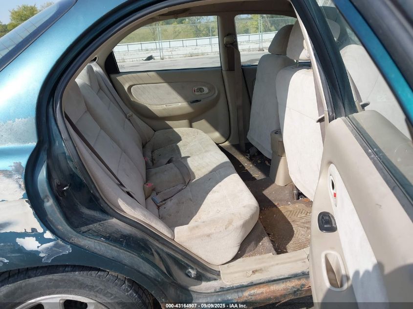 2001 Kia Sephia Ls VIN: KNAFB121915040353 Lot: 43164907