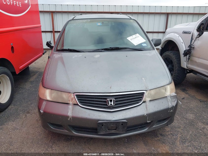 2000 Honda Odyssey Ex VIN: 2HKRL1867YH609100 Lot: 43164911