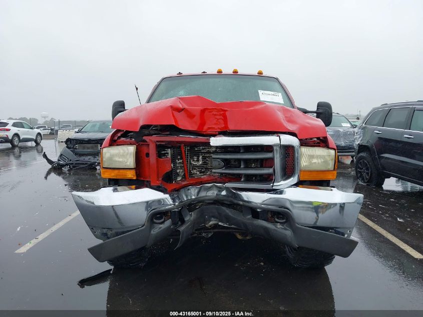 2000 Ford F-350 Lariat/Xl/Xlt VIN: 1FTSW31F0YEB22707 Lot: 43165001