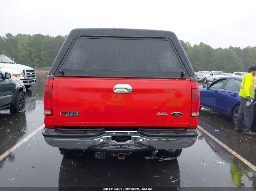 2000 Ford F-350 Lariat/Xl/Xlt VIN: 1FTSW31F0YEB22707 Lot: 43165001