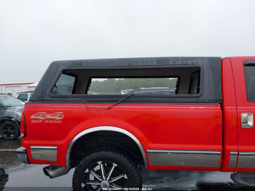 2000 Ford F-350 Lariat/Xl/Xlt VIN: 1FTSW31F0YEB22707 Lot: 43165001