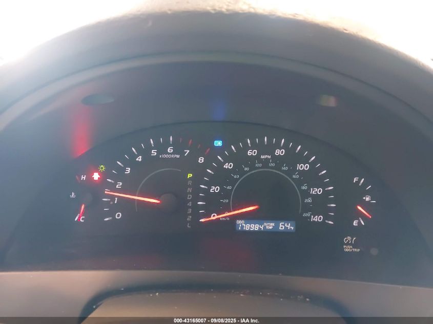 2007 Toyota Camry Le VIN: 4T1BE46K37U070844 Lot: 43165007