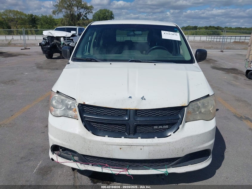 2012 Ram Cargo C/V VIN: 2C4JDGAG2CR156208 Lot: 43165036