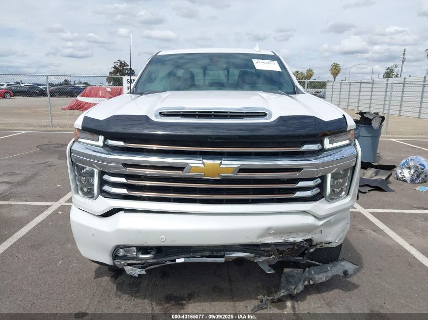 2022 Chevrolet Silverado 2500Hd 4Wd Standard Bed High Country VIN: 1GC4YREY4NF182481 Lot: 43165077