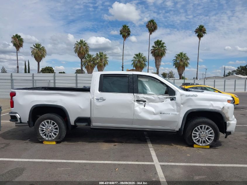 2022 Chevrolet Silverado 2500Hd 4Wd Standard Bed High Country VIN: 1GC4YREY4NF182481 Lot: 43165077