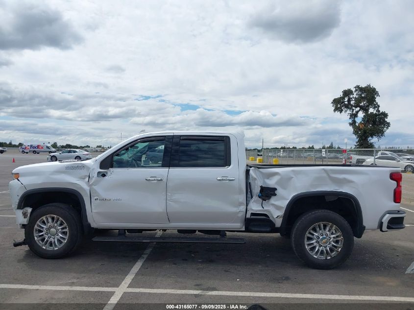 2022 Chevrolet Silverado 2500Hd 4Wd Standard Bed High Country VIN: 1GC4YREY4NF182481 Lot: 43165077
