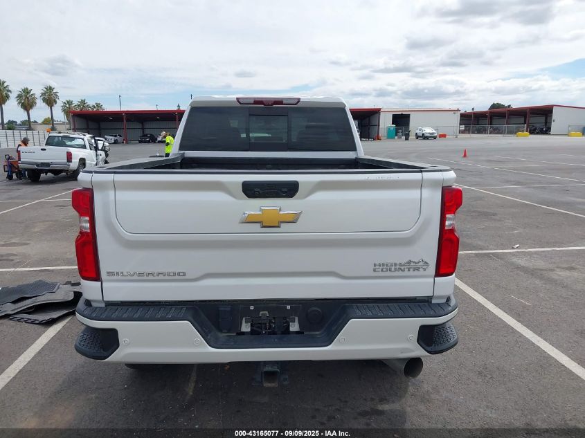 2022 Chevrolet Silverado 2500Hd 4Wd Standard Bed High Country VIN: 1GC4YREY4NF182481 Lot: 43165077