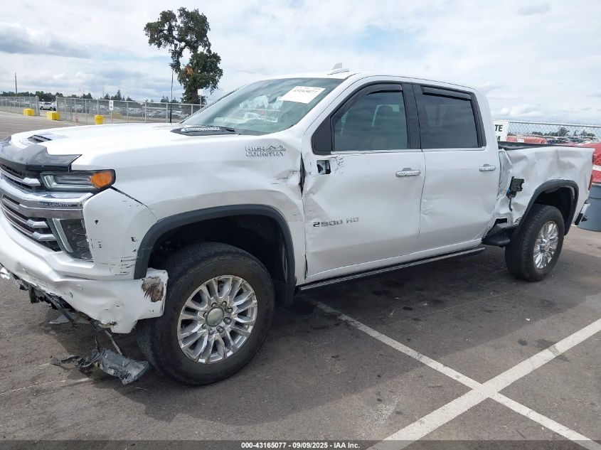 2022 Chevrolet Silverado 2500Hd 4Wd Standard Bed High Country VIN: 1GC4YREY4NF182481 Lot: 43165077
