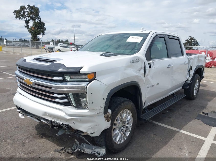 1GC4YREY4NF182481 2022 CHEVROLET SILVERADO photo no. 2