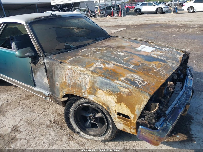 1987 Chevrolet El Camino VIN: 3GCCW80H4HS906978 Lot: 43165081