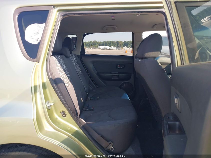 2011 Kia Soul + VIN: KNDJT2A2XB7256714 Lot: 43165210