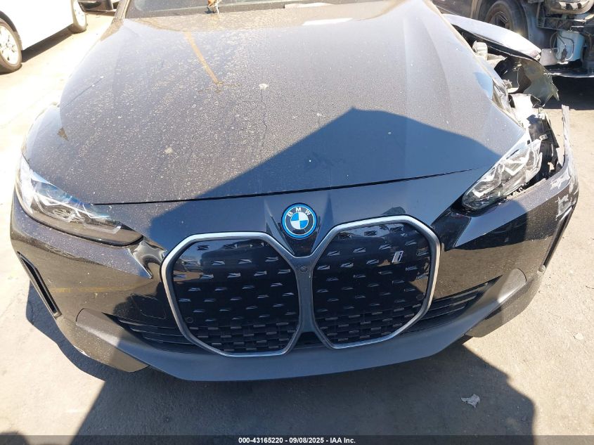2023 BMW I4 Edrive35 VIN: WBY43AW0XPFP87471 Lot: 43165220